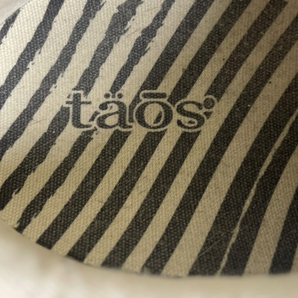 Taos Women’s Star Black Plaid Lace Canvas Comfort Sneakers Size-10 wide - Picture 7 of 9